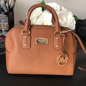 Michael Kors Crossbody Leather Mini Satchel